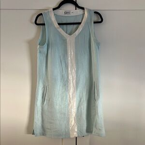 Sleeveless Linen Mini Dress
